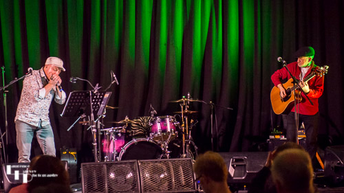 Saltshaker on stage at The John Peel Centre