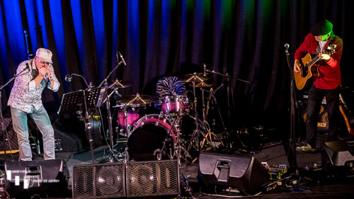 Saltshaker on stage at The John Peel Centre