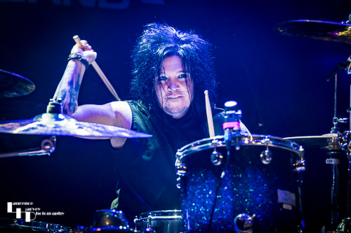 Kyle Cunningham on drums