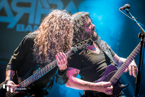 Kellen Kroll on bass, Michael James on guitar