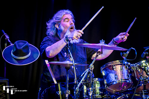 Michael Leasure on drums