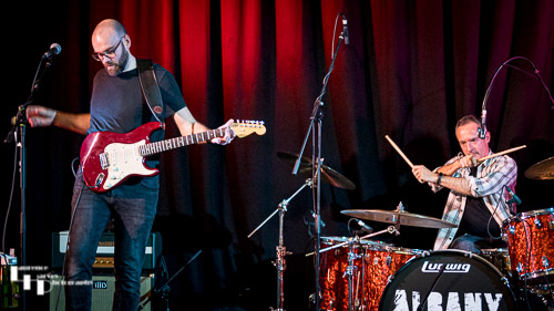 Paul Turley on guitar, Pete Hancock on drums