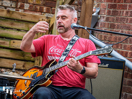 Jase North on vocals & guitar