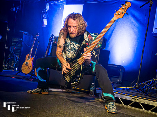 Matt Curtis on bass