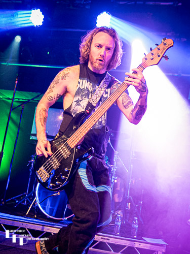 Matt Curtis on bass