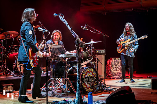 Blue Nation on stage at The Apex