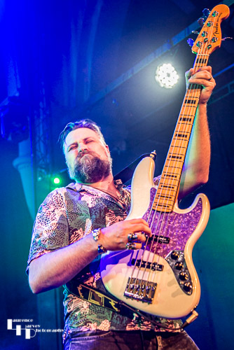 Billy Dedman on bass