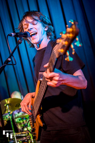 Adam Pyke on bass & vocals