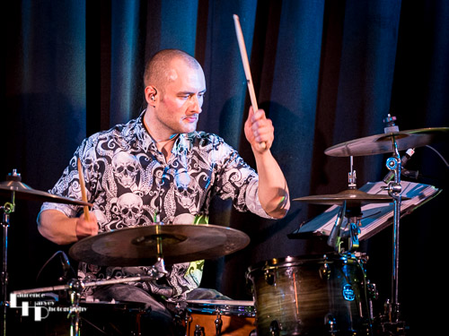 Mitch Weaving on drums