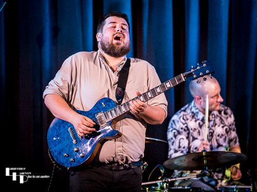 Alex Voysey on guitar