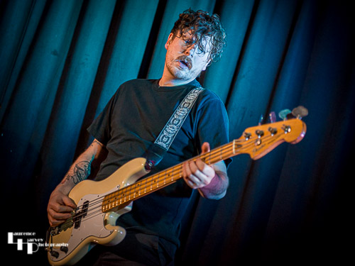 Jake Dickens on bass