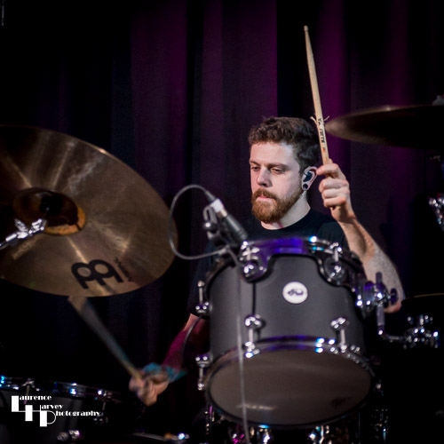 Thom Gardner on drums