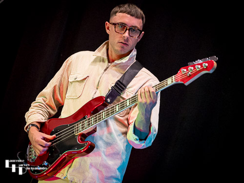 Sonny Winslow on bass