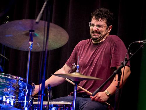 Oscar Reynolds on drums