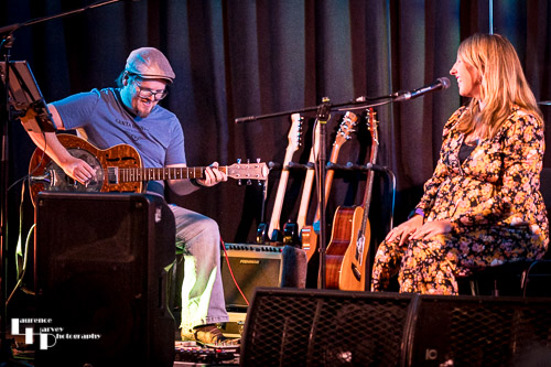Dove & Boweevil on stage at The John Peel Centre