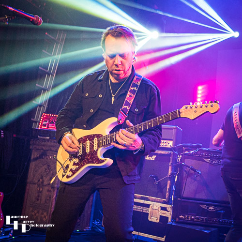 Jim Kirkpatrick on guitar