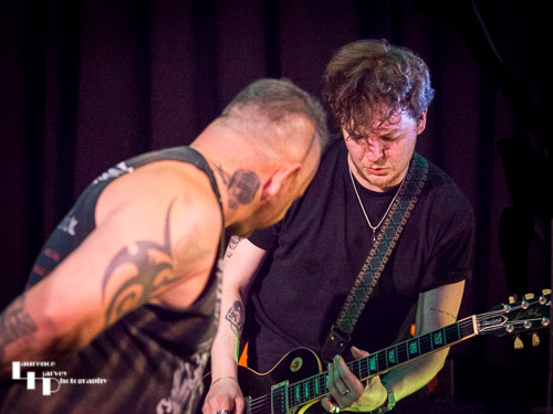 David Foster on vocals, Marc Bradley on guitar