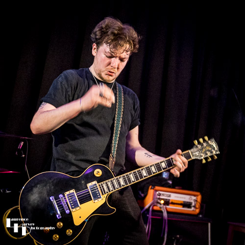 Marc Bradley on guitar