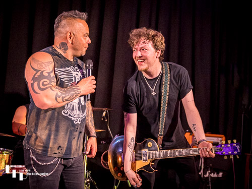 David Foster on vocals, Marc Bradley on guitar