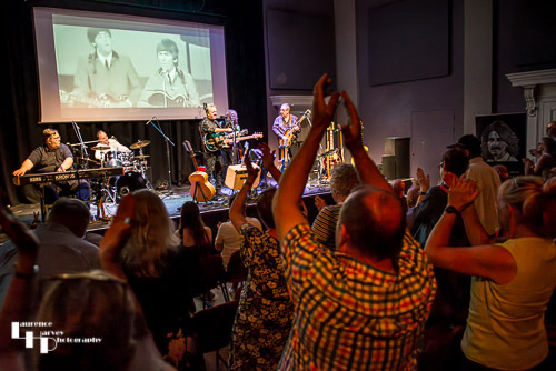 The George Harrison Project on stage at Diss Corn Hall