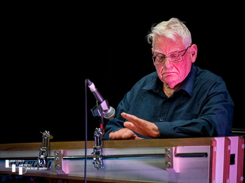 Brian Hewkin on percussion