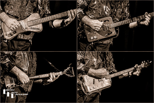 Rob Sand's home made guitars