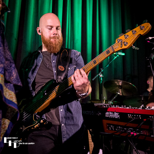 Paddy Blight on bass