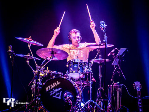 Marijn van den Berg on drums