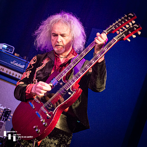 Toby Jones on guitar