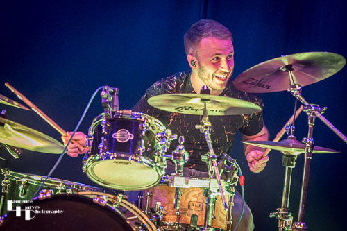 Matt Furness on drums