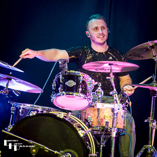 Matt Furness on drums