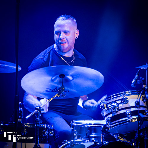 Alan Taylor on drums