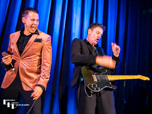 Jamie Smy on vocals, Adam Norsworthy on guitar