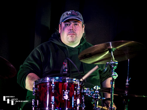 John Joe Gaskin on drums