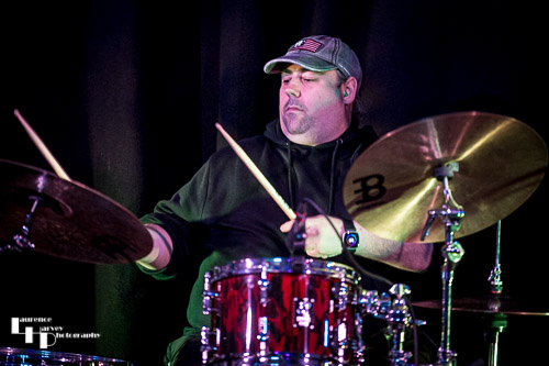 John Joe Gaskin on drums