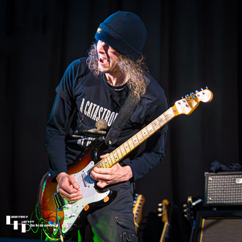 David Simpson on vocals & guitar