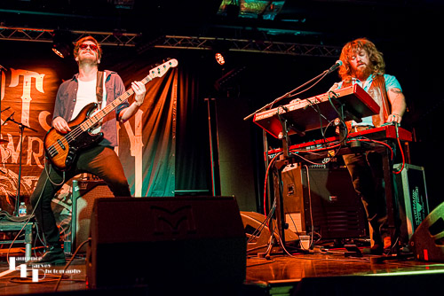 Warren Murrel on bass, Jake Abernathie on keys