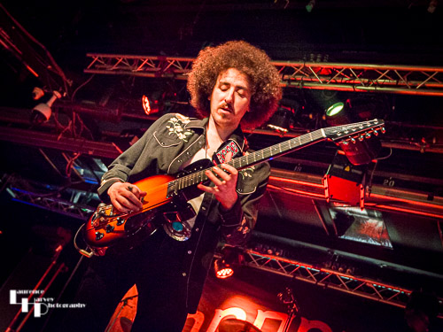 Henry James on backing vocals & guitar