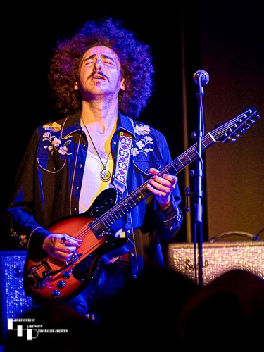 Henry James on backing vocals & guitar