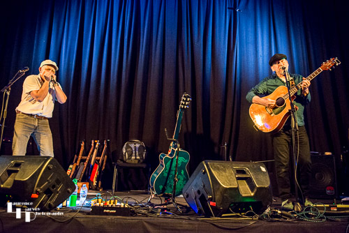 Saltshaker on stage at The John Peel Centre