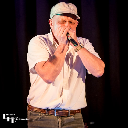 Adrian Day on harp & vocals