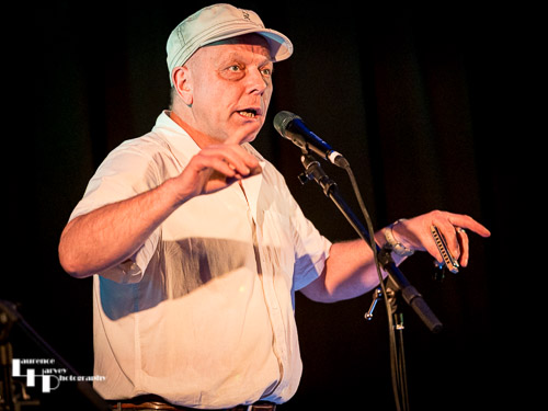 Adrian Day on harp & vocals