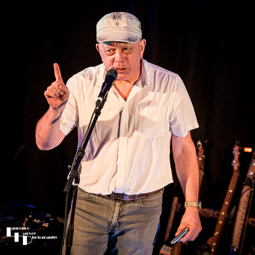 Adrian Day on harp & vocals