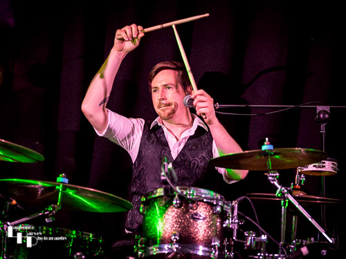 Jack Bryant on drums