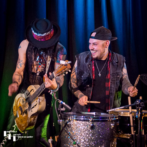 Troy Redfern on vocals & guitar, Nicky Waters on drums