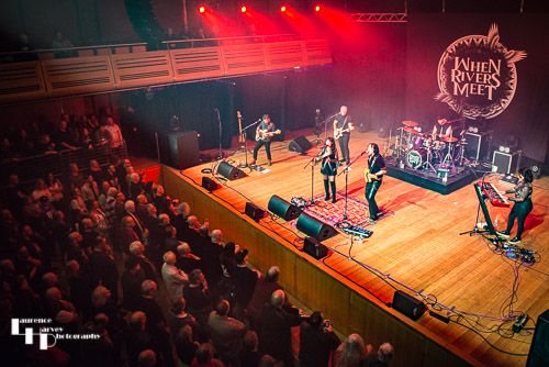 When Rivers Meet on stage at The Apex