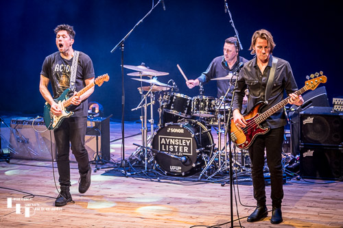 Aynsley Lister & his band on stage at Cambridge Junction 2