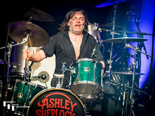 Danny Rigg on drums