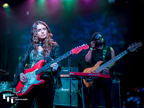 Ally Venable on guitar, EJ Bedford on bass