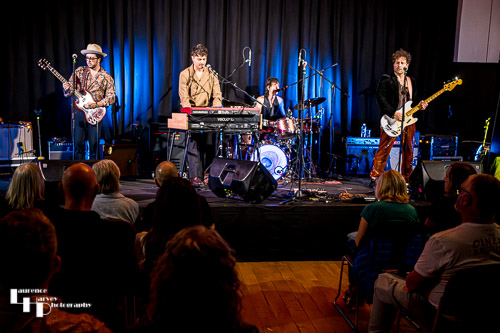 The Cinelli Brothers on stage at The John Peel Centre